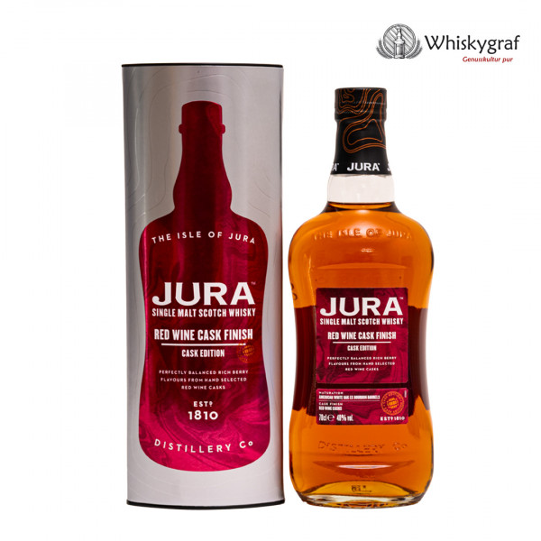 Jura Red Wine Cask Finish Single Malt Scotch Whisky 40% 0,7L