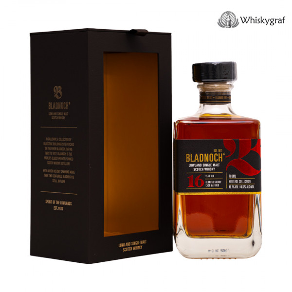 Bladnoch 16 Jahre Oloroso Sherry Cask Single Malt Scotch Whisky 46,7% 0,7L