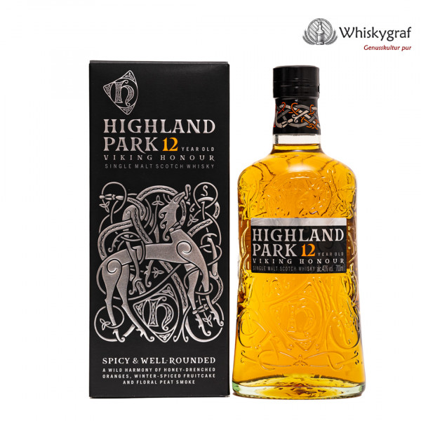 Highland Park 12 Jahre Viking Honour Single Malt Scotch Whisky 40% vol 0,7 L