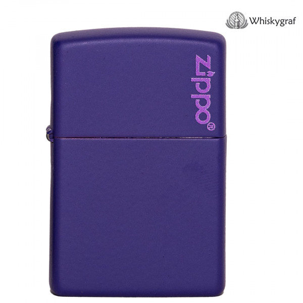 Zippo Feuerzeug purple matte mit Zippo Logo 60005221