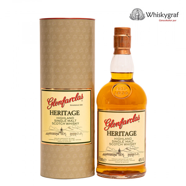 Glenfarclas Heritage - Speyside Single Malt Scotch Whisky - 40% vol - 0,7 L