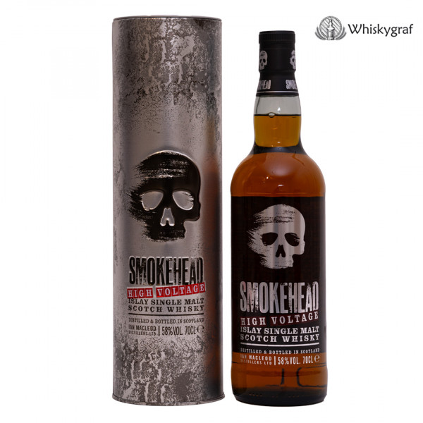 Smokehead High Voltage Islay Single Malt Scotch Whisky 58% 0,7L