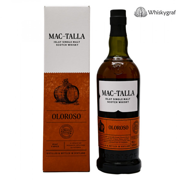 Mac-Talla Oloroso Limited Edition Single Malt Scotch Whisky 54,8% vol