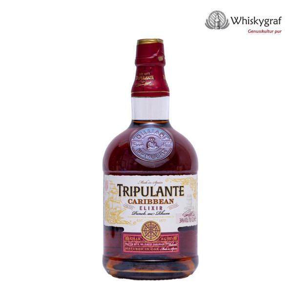 Tripulante Caribbean Elixir Rum Likör 34%vol 0,7 L