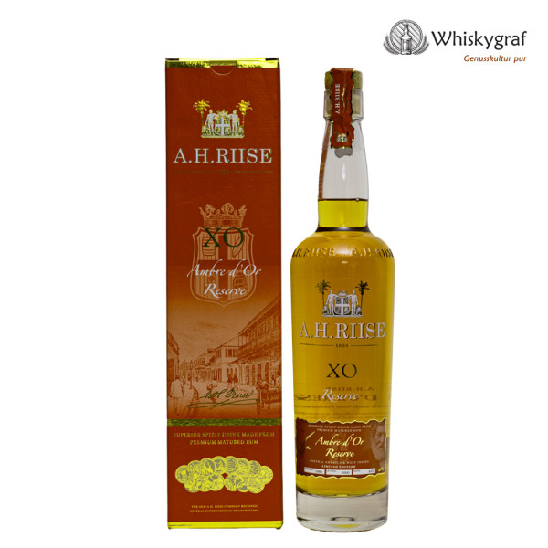 A.H.Riise X.O. Ambre d'Or Reserve 42% vol 0,7 L