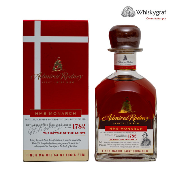 Admiral Rodney HMS Monarch Rum 40% 0,7L