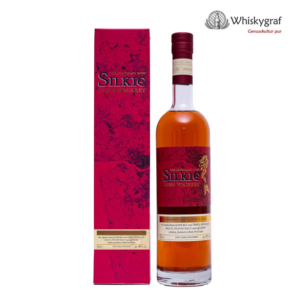 The Legendary Silkie Ruby Port Cask Finish Irish Blended Whiskey 46% 0,7L