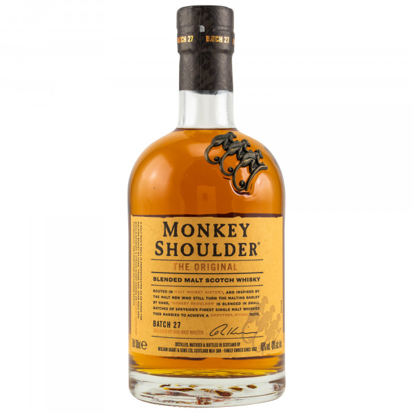 Monkey Shoulder Blended Malt Scotch Whisky 40% vol 0,7L