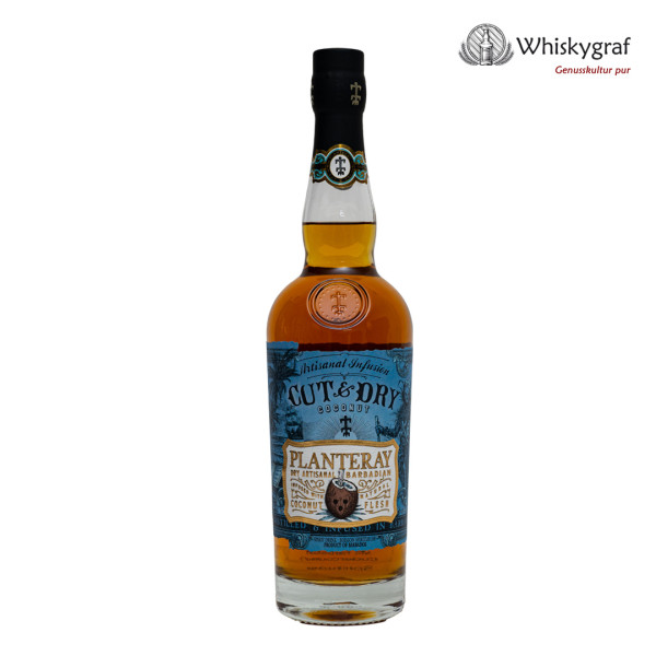 Planteray Cut & Dry Coconut Rum 40%vol 0,7 L