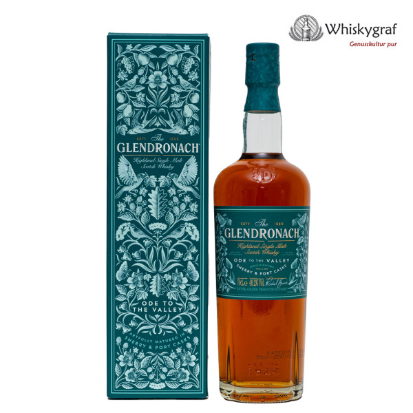 Glendronach Ode to the Valley Sherry & Port Cask Single Malt Scotch Whisky 46,2%