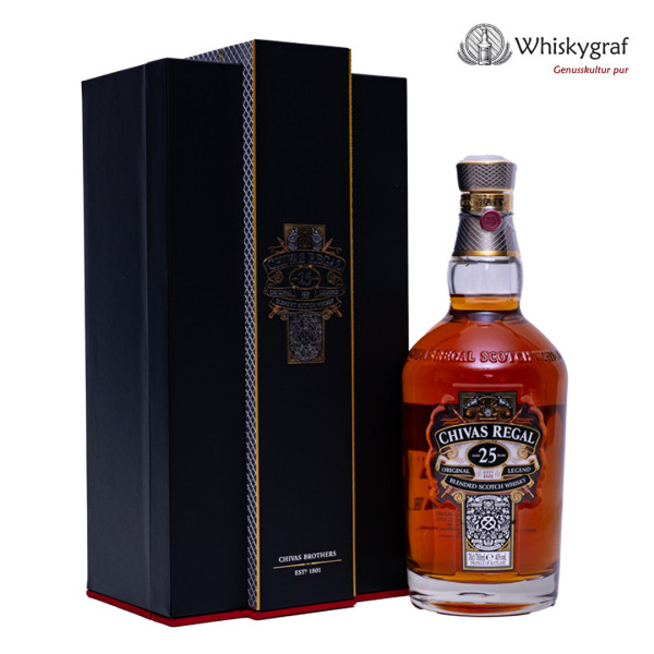 Chivas Regal 25 Jahre Blended Scotch Whisky 40% 0,7L