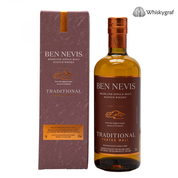 Ben Nevis Traditional Peated Single Malt Scotch Whisky 46% 0,7L