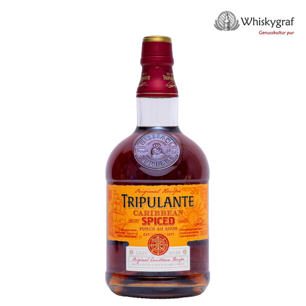 Tripulante Caribbean Spiced Rum Likör 34%vol 0,7 L