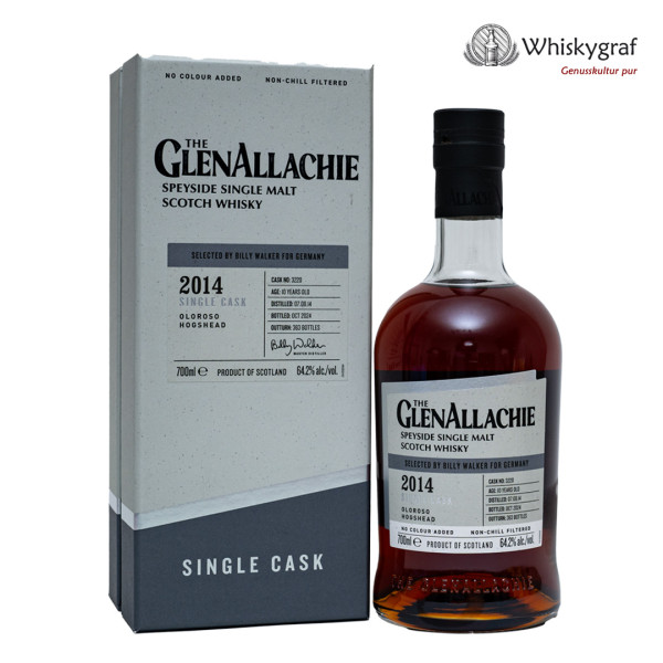 The GlenAllachie 2014/2024 Oloroso Hogshead Single Malt Scotch Whisky 64,2% 0,7 L