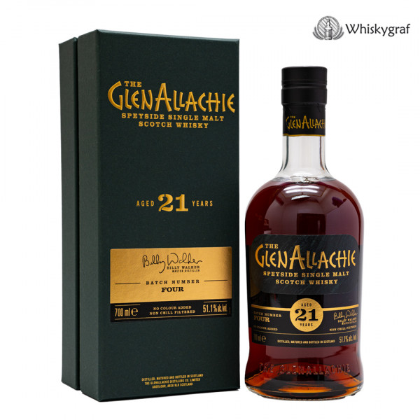 Glenallachie 21 Jahre Batch 4 Single Malt Scotch Whisky 51,1% vol 0,7L