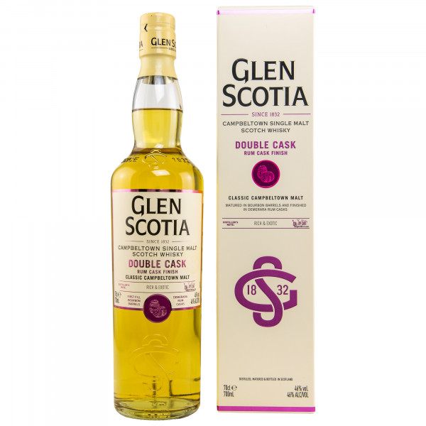 Glen Scotia Double Cask Rum Finish Single Malt Scotch Whisky 46% 0,7L