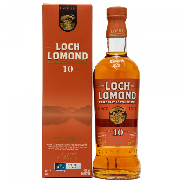 Loch Lomond 10 Jahre Single Malt Scotch Whisky 40% 0,7L