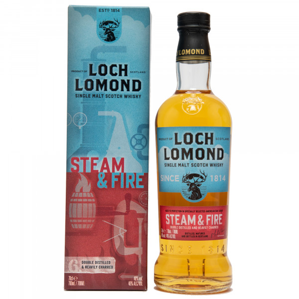 Loch Lomond Steam & Fire Single Malt Scotch Whisky 46% 0,7L