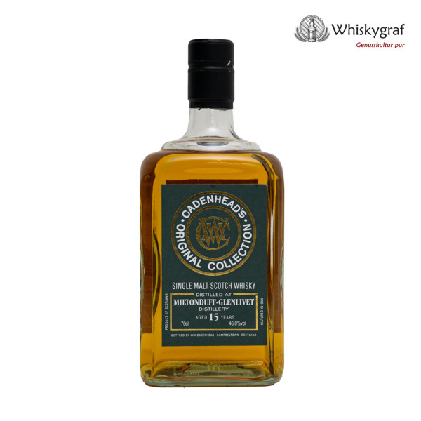 Miltonduff 15 Jahre 2008/2024 Cadenhead's Original Collection Single Malt Scotch Whisky 46%