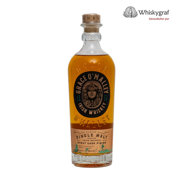 Grace O‘Malley Stout Cask Finish Irish Whiskey 40% 0,7L