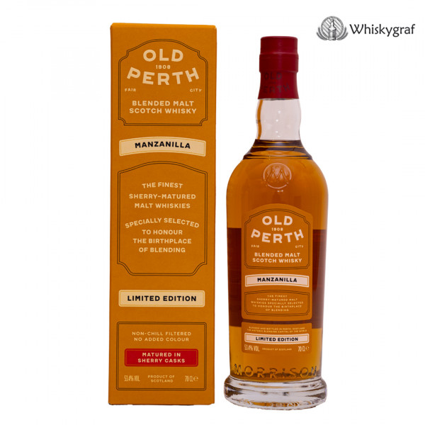 Old Perth Manzanilla Cask Limited Edition 2024 Blended Malt Scotch Whisky 53,4% vol