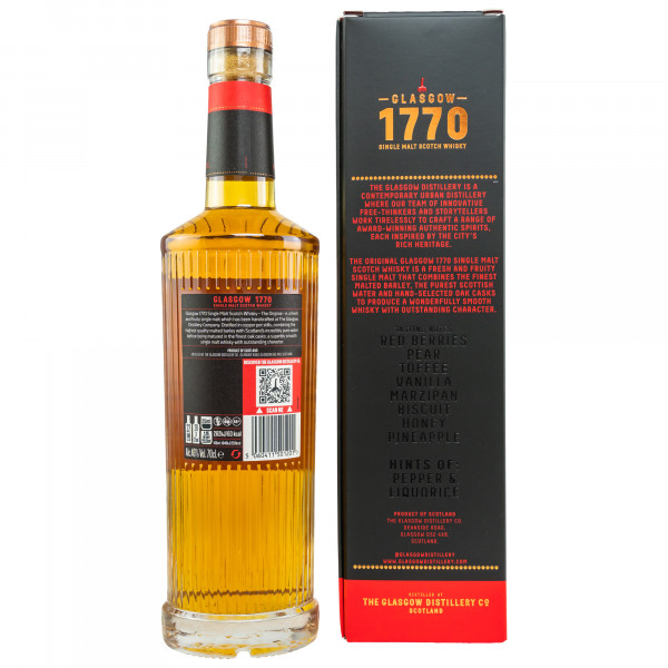 1770 Glasgow The Original Single Malt Scotch Whisky 46% 0,7L