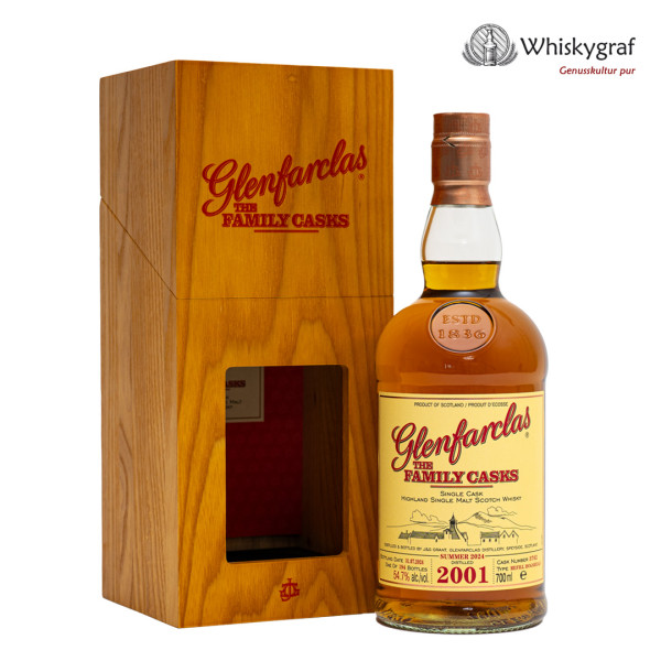 Glenfarclas The Family Cask 2001/2024 Single Malt Scotch Whisky 54,7% 0,7L