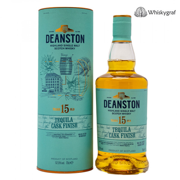 Deanston 15 Jahre Tequila Cask Finish 2023 Single Malt Scotch Whisky 52,5% 0,7L