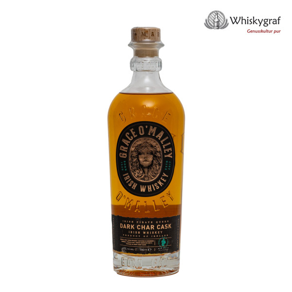 Grace O‘Malley Dark Char Cask Blended Irish Whiskey 43% 0,7L