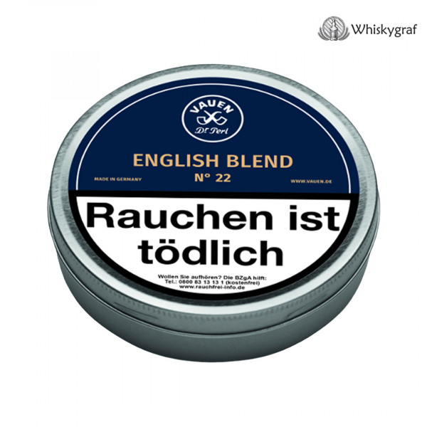 VAUEN English Blend - N° 22 Pfeifentabak 50g Dose