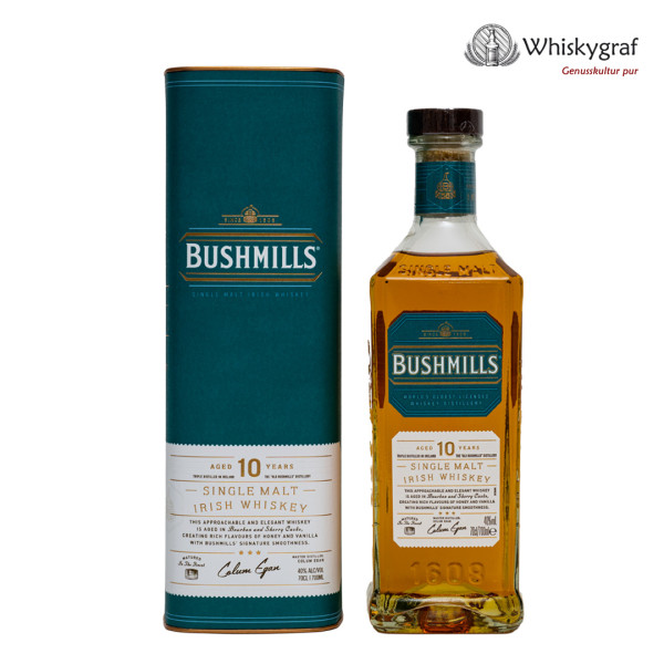 Bushmills 10 Jahre Irish Whiskey 40% vol