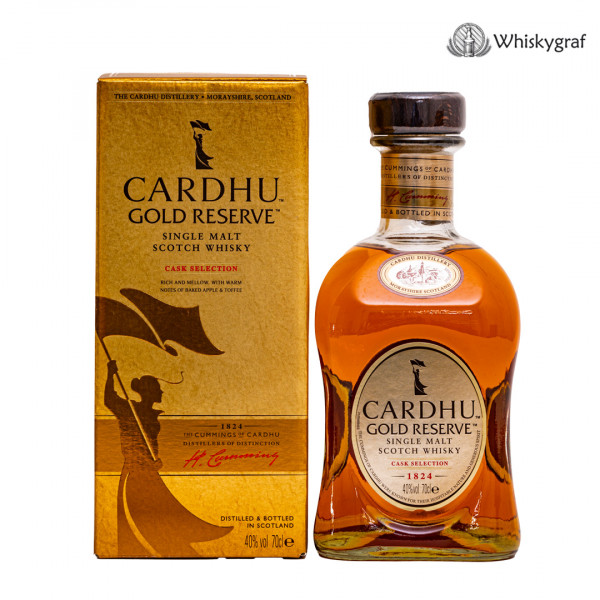 Cardhu Gold Reserve Speyside Single Malt Scotch Whisky 40%vol 0,7L