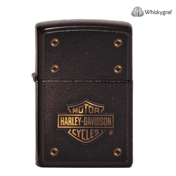 Zippo Feuerzeug braun matt Harley Davidson 60005802