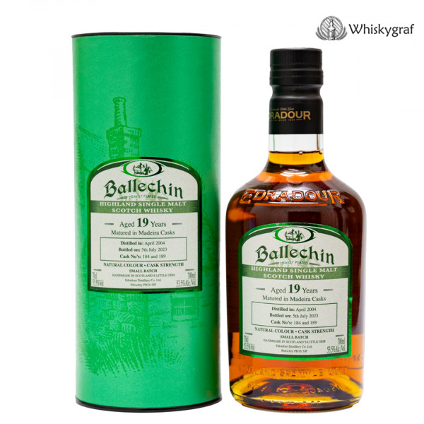Ballechin 19 Jahre Madeira Cask Single Malt Scotch Whisky 53,5% 0,7L