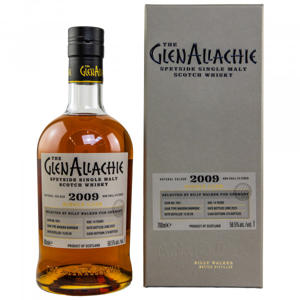 Glenallachie 2009/2023 Madeira Barrique Single Malt Scotch Whisky 59,5%