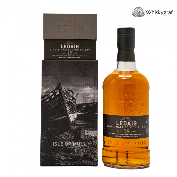 Ledaig 18 Jahre Peated Single Malt Scotch Whisky 46,3% 0,7L