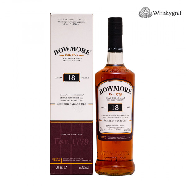 Bowmore 18 Jahre Single Malt Scotch Whisky 43% vol 0,7 L