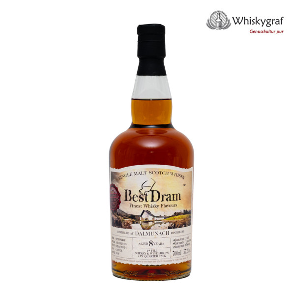 Dalmunach 2016/2024 Best Dram Single Malt Scotch Whisky 57,2% 0,7L