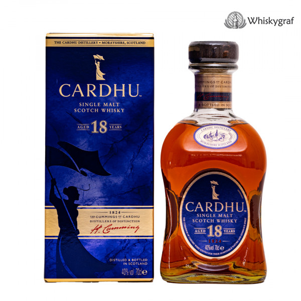 Cardhu 18 Jahre Speyside Single Malt Scotch Whisky 40%vol 0,7L