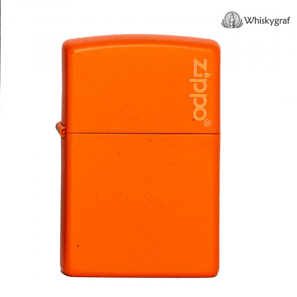 Zippo Orange matt mit Zippo Logo 60001268