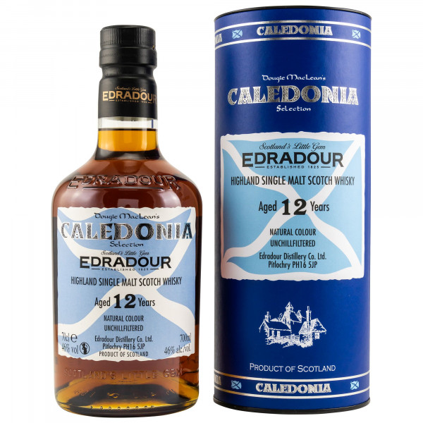 Edradour 12 Jahre Caledonia Single Malt Scotch Whisky 46%vol 0,7 L