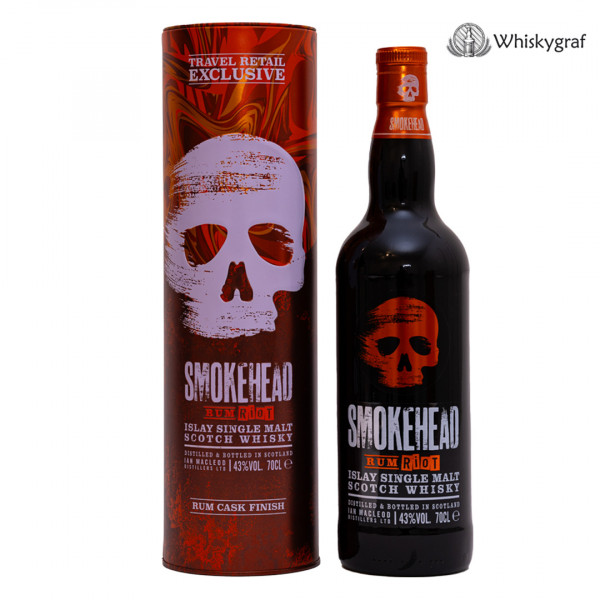 Smokehead Rum Riot Limited Edition Islay Single Malt Scotch Whisky 43%