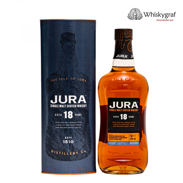 Jura 18 Jahre Single Malt Scotch Whisky 44% 0,7L