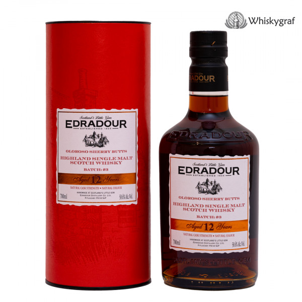 Edradour 12 Jahre 2011/2024 Oloroso Sherry Butt Single Malt Scotch Whisky 58,6%