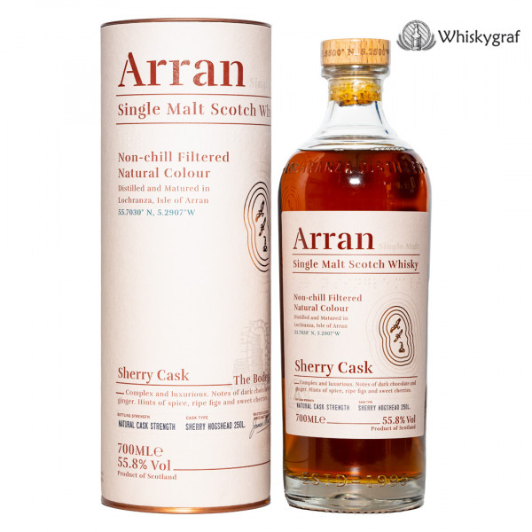 Arran Sherry Cask Single Malt Scotch Whisky 55,8% vol 0,7L