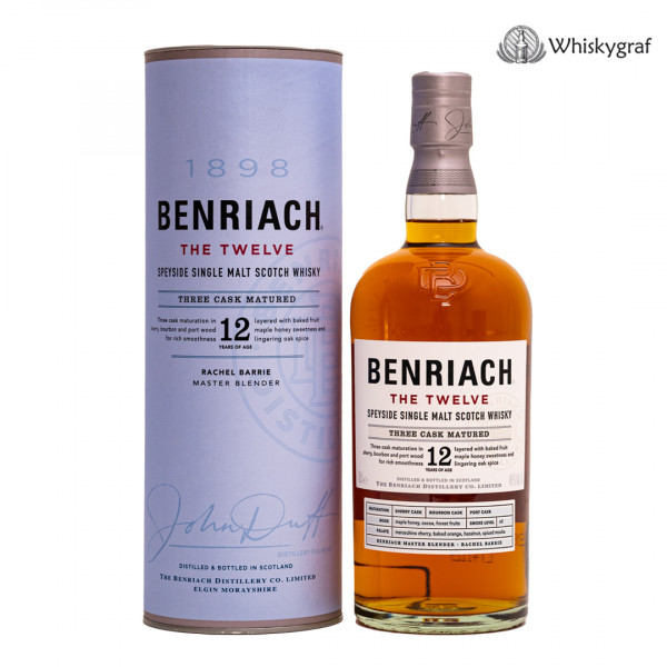 Benriach 12 Speyside Single Malt Scotch Whisky 46% 0,7L